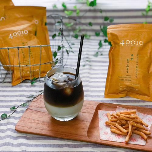 40010ゆずかりんとう4袋入 和菓子 LLPしまんと 通販 6229771｜Creema