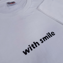 ビッグシルエットTシャツ☆with smile☆ 2枚目の画像