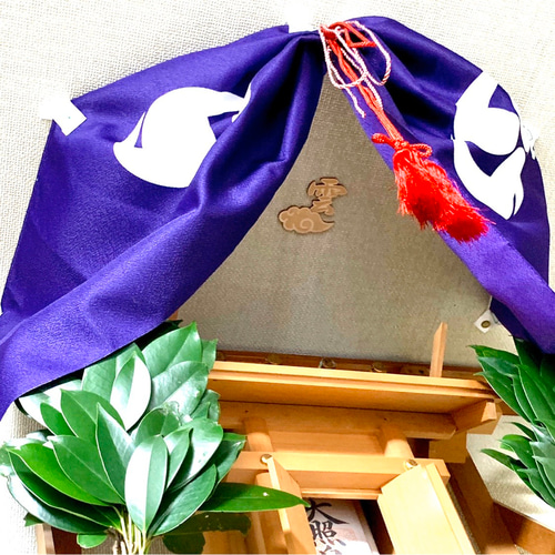 ☆sanaekorenaga様ご確認用☆古布リメイク・柿渋染め 吊るせ