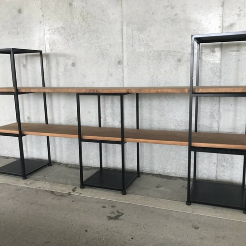 アイアンシェルフ   アイアン家具　ラック　チェスト　収納　男前　モダン 1_73c5adacf1a6e11ed3544b4e298d