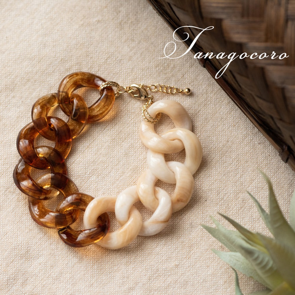 べっ甲の三連ブレスレット 未使用 未使用品 本鼈甲 3連 バングル 2025