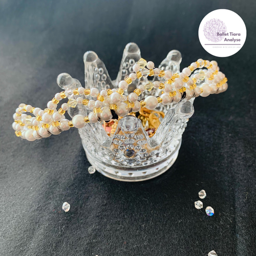 バレエティアラ】ジュリエット ヘッドドレス(アクセサリー バレエティアラ】ジュリエット ヘッドドレス(アクセサリー