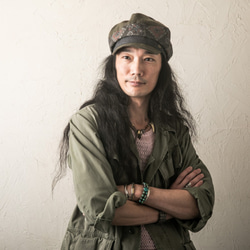 日本の浴衣をリメイクし小籠包をモチーフに作った帽子『小籠包CAP-khaki』 7枚目の画像