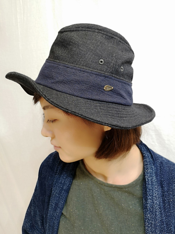 ＜Creema限定☆送料無料＞『workaholic』Black+Navy/大人カジュアルなコーディネートに☆ 7枚目の画像