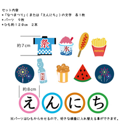 えんにちと夜店ガーランド 2枚目の画像