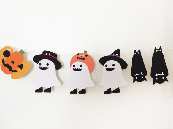 ハロウィンガーランドゴーストキッズ 7枚目の画像