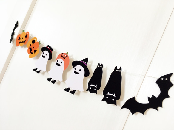 ハロウィンガーランドゴーストキッズ 9枚目の画像