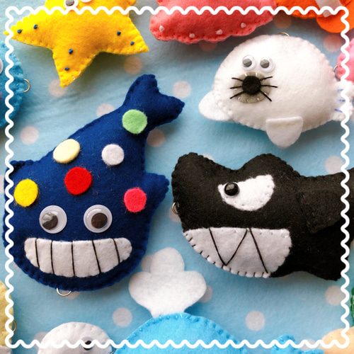 ✿羊毛フェルト✿かものはしくんの魚釣り✿みんなで一緒✿ つぐみ🌟羊毛フェルト (@komadorinosu) / X