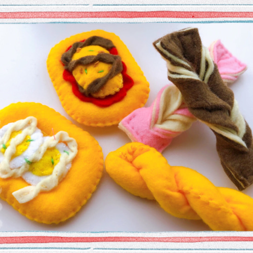 フェルトのパン屋さんセット☆フェルトパン フェルトおもちゃ