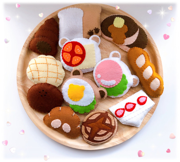 フェルトパン☆フェルトままごと おもちゃ・人形 Tama 通販