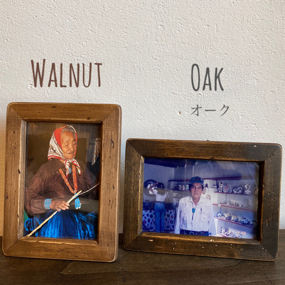 Wood Photo Frames 3点セット ウッド フォトフレーム 送料無料！ 3枚目の画像