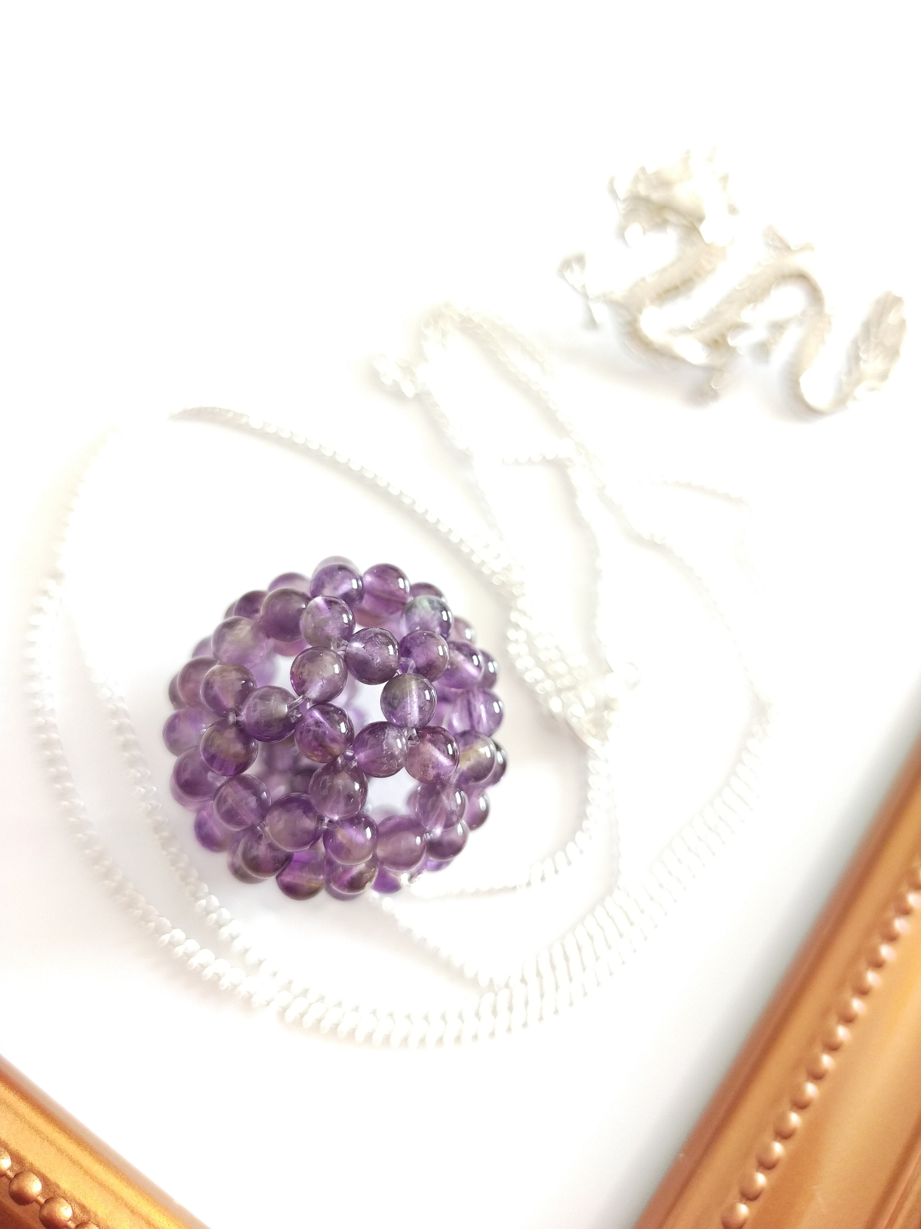 【フラーレン】アメジストネックレス✳️