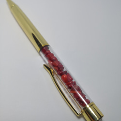 紅珊瑚 ボールペン  ✡﻿ J003 2枚目の画像
