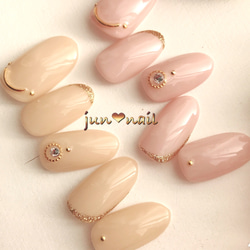 ♡シンプルネイル♡ ネイルチップ（つけ爪） jun❤︎nail 通販