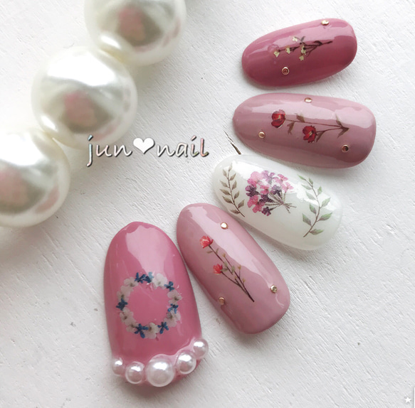ネイルチップ・付け爪 rose 0_f7992778837ec9d743467302cfcc