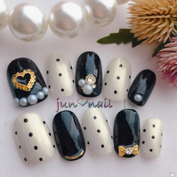 ドットネイル♡ ネイルチップ（つけ爪） jun❤︎nail 通販