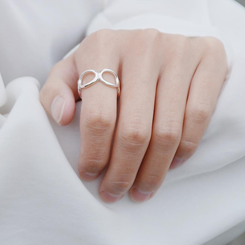 enyaちゃん　指輪　リング リング ニッケルフリー 天体模型 三日月 指輪 – OSEWAYA