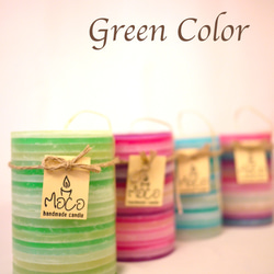 Border Candle〜Green Color〜 1枚目の画像