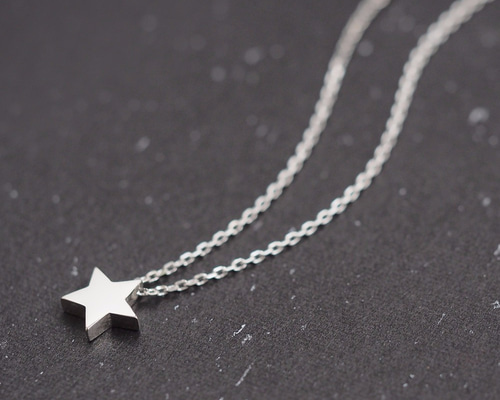 CALEE STAR HEAD ネックレスヘッド 星型 シルバー CALEE - SILVER STAR CONCHO NECKLACE (SILVER) / シルバー