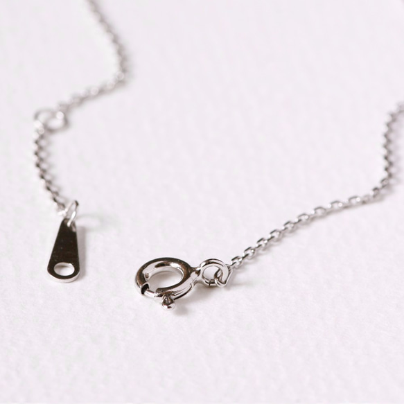 Initial A Necklace Silver925 第4張的照片