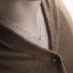 Sapphire Star & Moon Necklace 925 Sterling Silver 第4張的照片