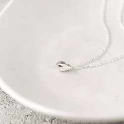 Volume Raindrop Necklace 925 Sterling Silver 第2張的照片