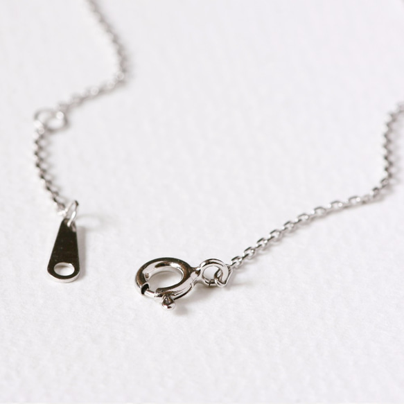 Volume Raindrop Necklace 925 Sterling Silver 第6張的照片