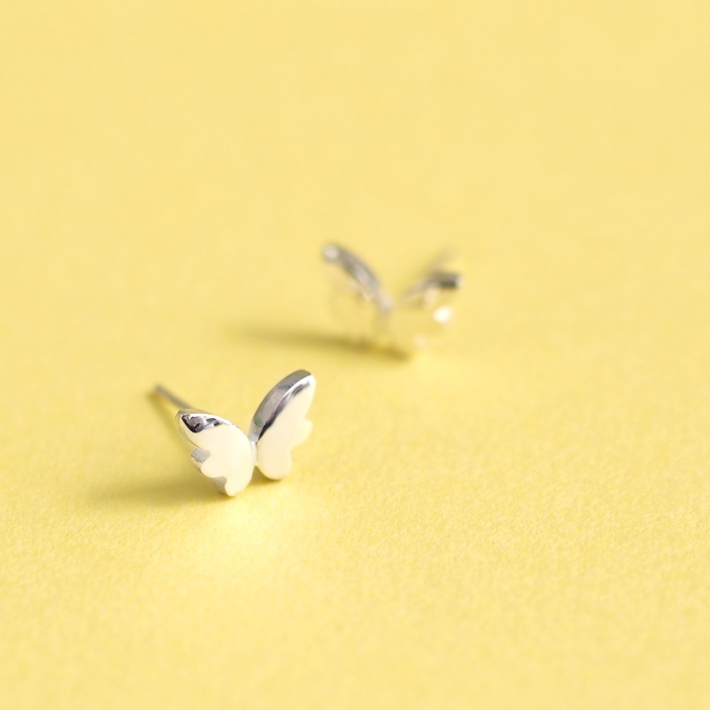 Petit 蝶 ピアス イヤリング シルバー925 ピアス（スタッド・一
