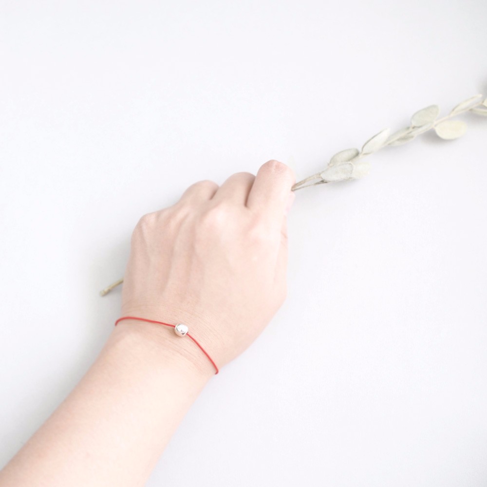 String ボール ブレスレット シルバー925