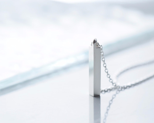 長方形 ネックレス シルバー925 ネックレス・ペンダント Cloudjewelry