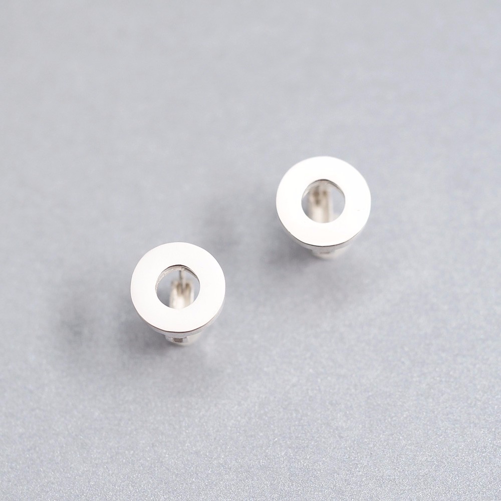 ラウンド ピアス シルバー925
