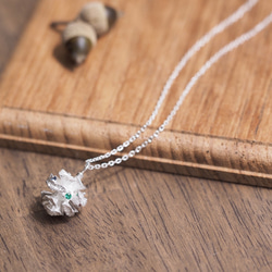 ペルー産 パイライト with クォーツ 原石 ペンダントネックレス 天然石