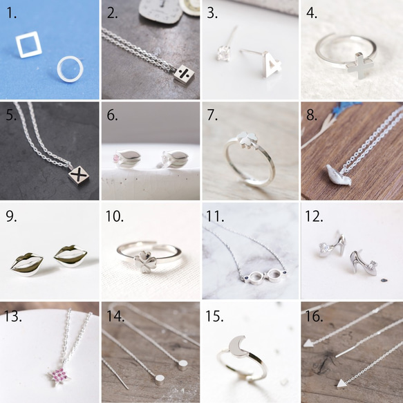 30％OFF）ALL 3，000日元級別限時出售16件珠寶選擇 第1張的照片