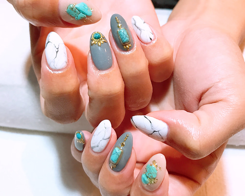 6 ネイルチップ ネイルチップ（つけ爪） asmnail 通販 6259593｜Creema