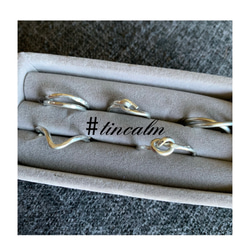 錫リング ピューター 指輪・リング tin calm 通販 6260116｜Creema