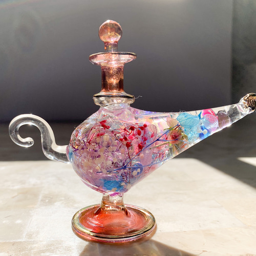 NO.56 エジプシャングラスハーバリウム【Sサイズ】グリーン系 NO.56 エジプシャングラスハーバリウム【Sサイズ】グリーン系