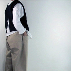 商品/telitea色オフカットソー綿ビッグTシャツ脇マチ入り肩ドロップ国産Ｔシャツ（NBL-0105a) 5枚目の画像