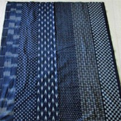 再販/商品/teliteaスカート日本備後絣藍染めウエストタックゴム86cm丈ロングスカート（SK-0091) 8枚目の画像