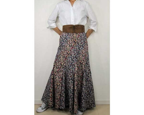 型紙/telitea/縫い代付き/カット済み/裏地ナシ/エスカルゴロング