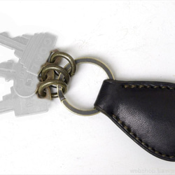 きーリング SHREWD Key Ring black / シュルードキーリングブラック