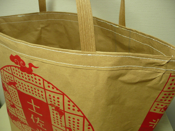 米袋バッグ『お袋さん』★赤土佐 3枚目の画像