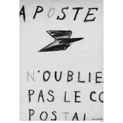 La poste 白 レディース_inkjet 10枚目の画像