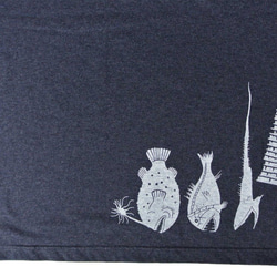 概、深海魚Tシャツ　メンズ 4枚目の画像