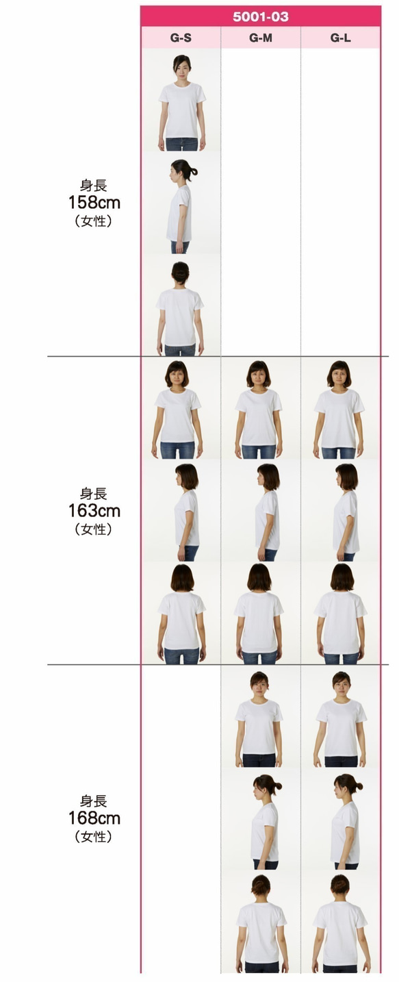オキナワノ　チンアナゴTシャツ　黒　レディース 5枚目の画像