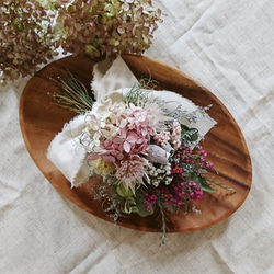 アジサイのミニスワッグ 紫陽花 ドライフラワー ～慈愛心～ ドライ