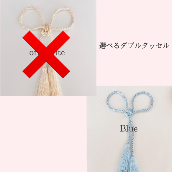 つまみ細工髪飾り＊blue小枝アクセサリー＊成人式　結婚式　卒業式　和装　ウェディング　和装 4枚目の画像