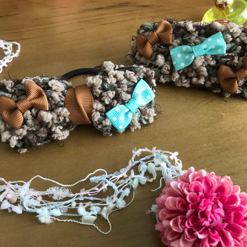 チョコミント♡ヘアアクセサリー 和印STREET / チョコミントの髪飾り