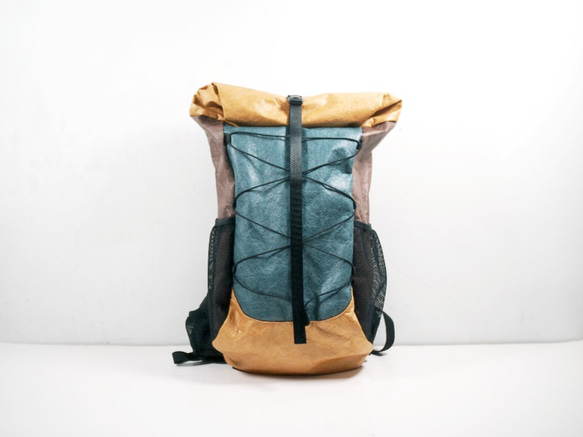 新茶色+紺色+煙草色 超軽量 登山バッグ 30L 40L バーク