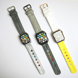 【カスタムオーダー】全2816組み合 Apple Watch ベルト 腕時計ベルト　アップル 超軽量Tyvek 製の軽 7枚目の画像