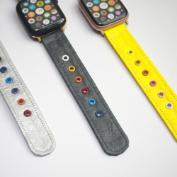 【カスタムオーダー】全2816組み合 Apple Watch ベルト 腕時計ベルト　アップル 超軽量Tyvek 製の軽 9枚目の画像